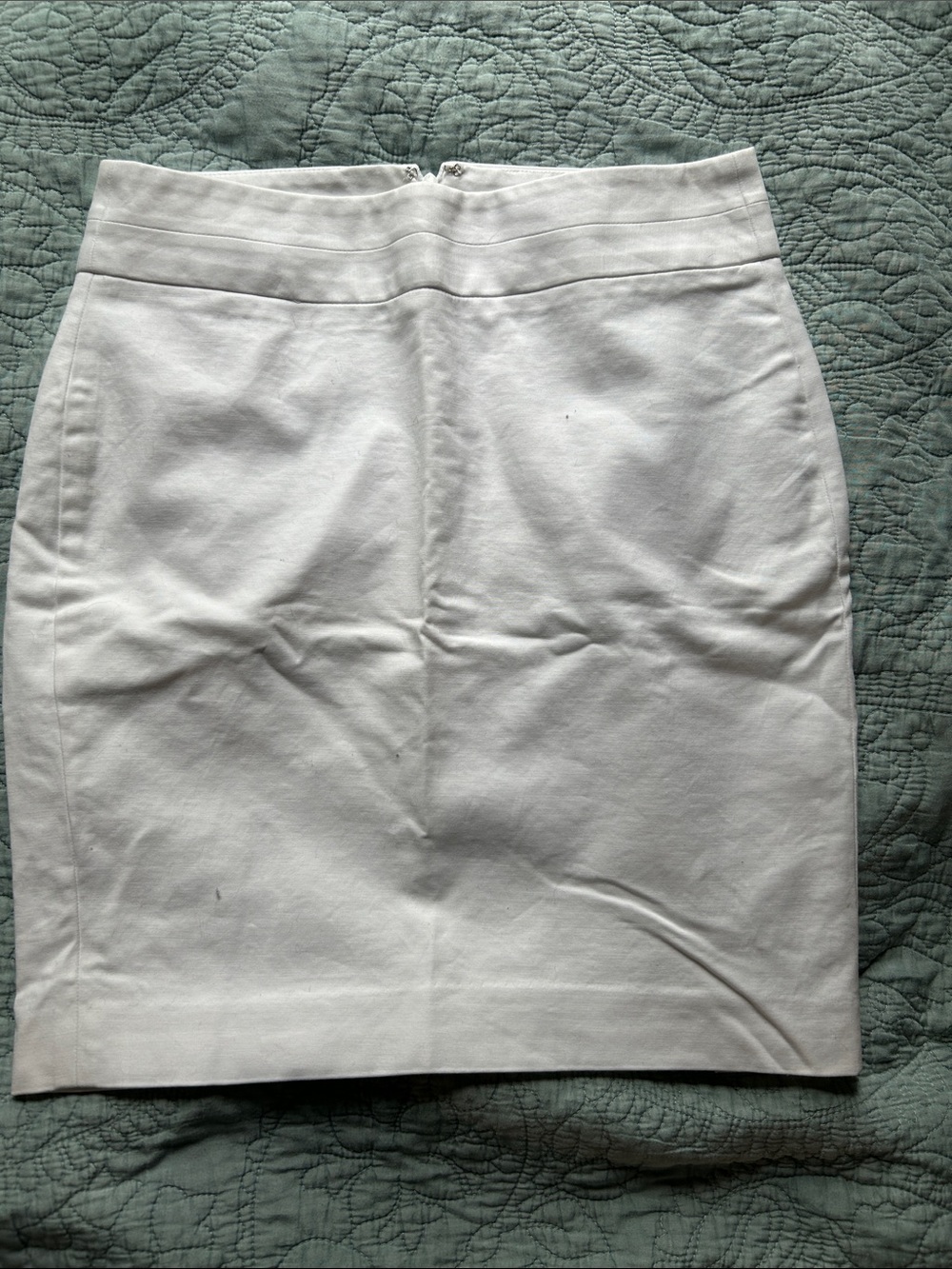 Banana Republic White Pencil Skirt 2P
